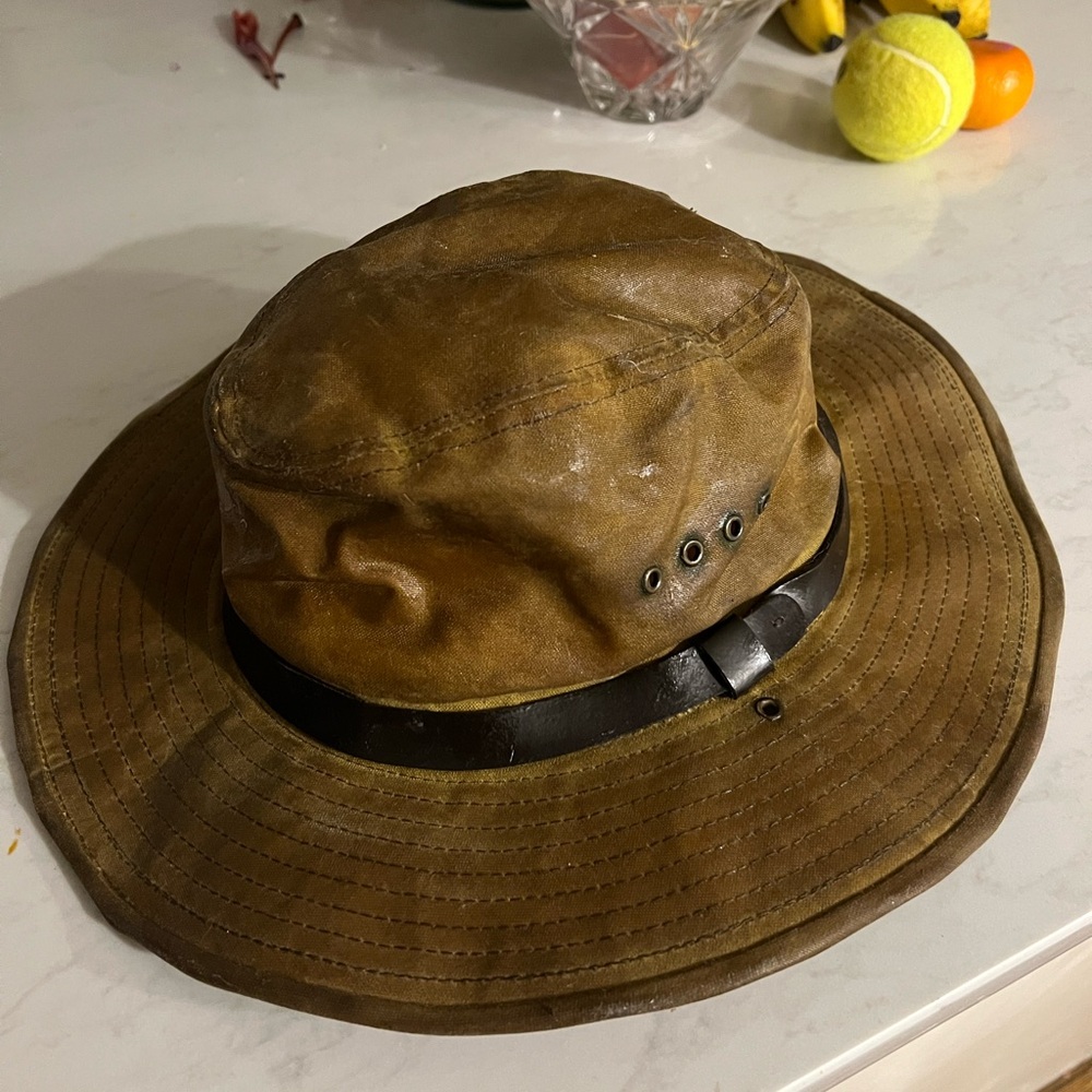 Filson Oil Tin Bush Hat XL/L